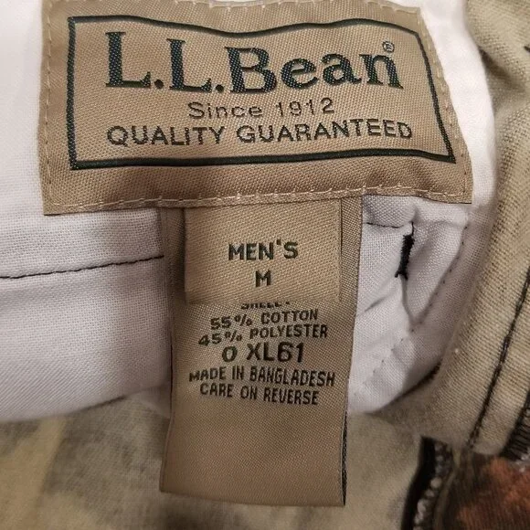 Men's L.L. Bean Advantage Timber Cargo Hunting Pants, Size M, VGUC - EUC - Picture 9 of 16